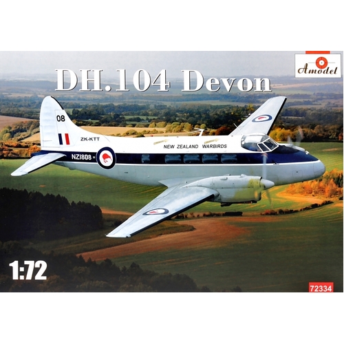 Amodel 1/72 DH-104 Devon Plastic Model Kit [72334]