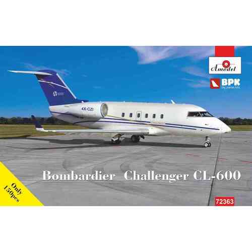 Amodel 1/72 Bombardier Challenger CL-600 Plastic Model Kit [72363]