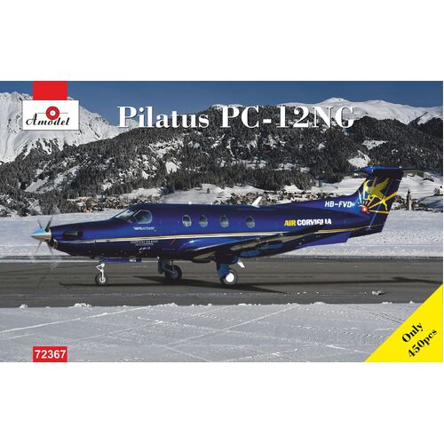 Amodel 1/72 Pilatus PC-12 / NG Plastic Model Kit [72367]