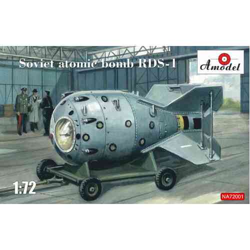 Amodel 1/72 Soviet atom bomb RDS-1 Plastic Model Kit [NA72001]