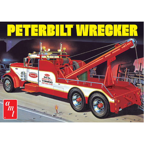 AMT 1/25 Peterbilt 359 Wrecker Plastic Model Kit