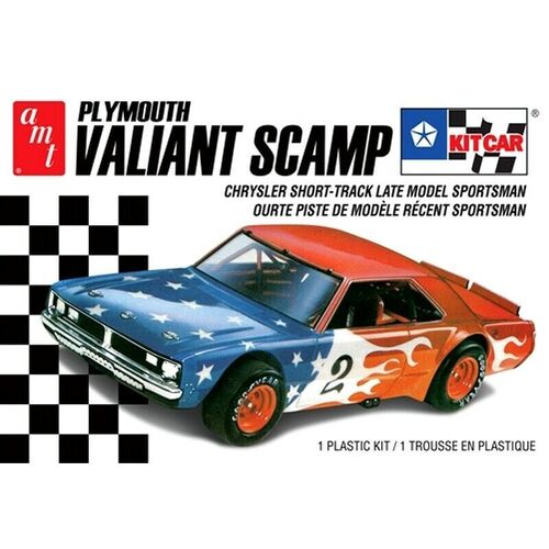 AMT 1/25 Plymouth Valiant Scamp Kit Car Plastic Model Kit