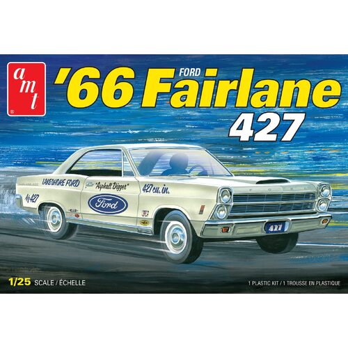 AMT 1/25 1966 Ford Fairlane 427 Plastic Model Kit