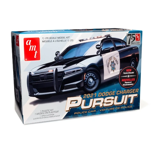 AMT 1/25 2021 Dodge Charger Police Pursuit Plastic Model Kit