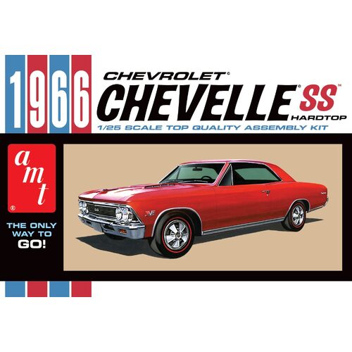 AMT 1/25 1966 Chevy Chevelle SS Plastic Model Kit