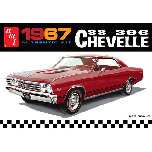 AMT 1/25 1967 Chevrolet Chevelle SS396 Plastic Model Kit