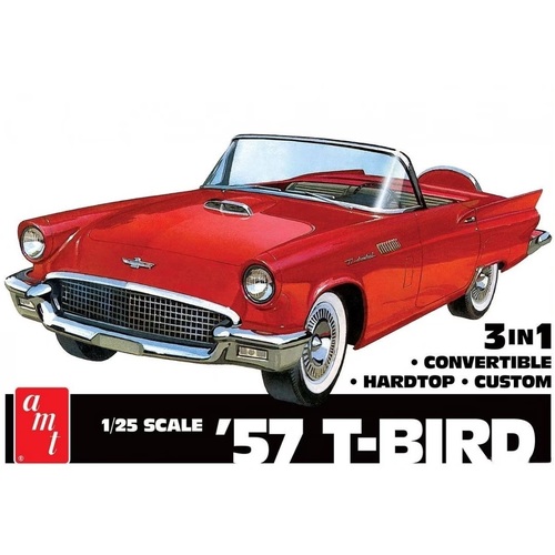 AMT 1/25 1957 Ford Thunderbird  Plastic Model Kit