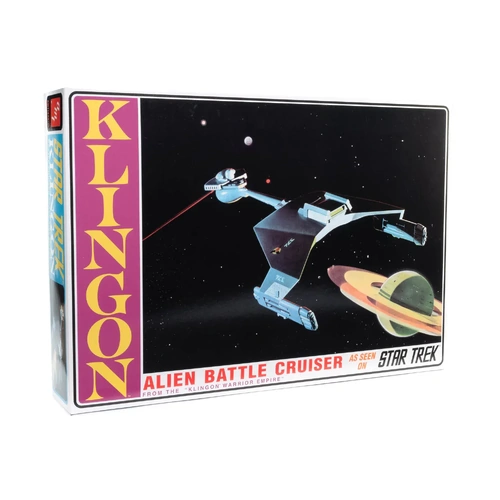 AMT 1/650 Star Trek: The Original Series Klingon Battle Cruiser Plastic Model Kit