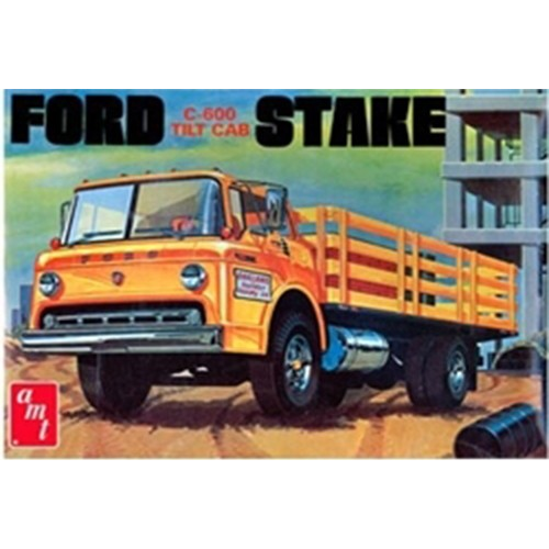 AMT 1/25 Ford Stake C-600 Tilt Cab Plastic Model Kit