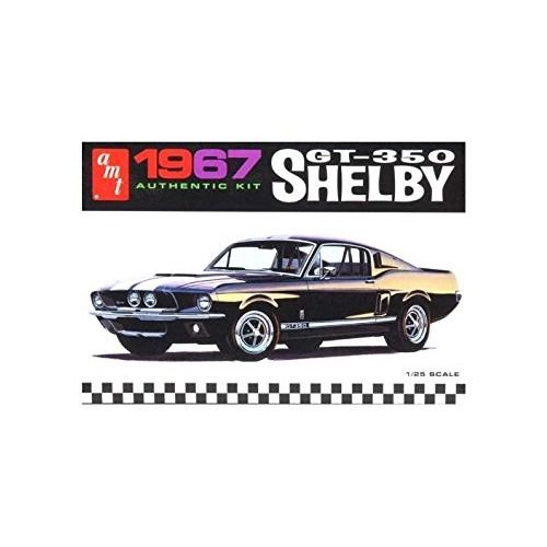 AMT 1/25 1967 Shelby GT350 - Black Plastic Model Kit