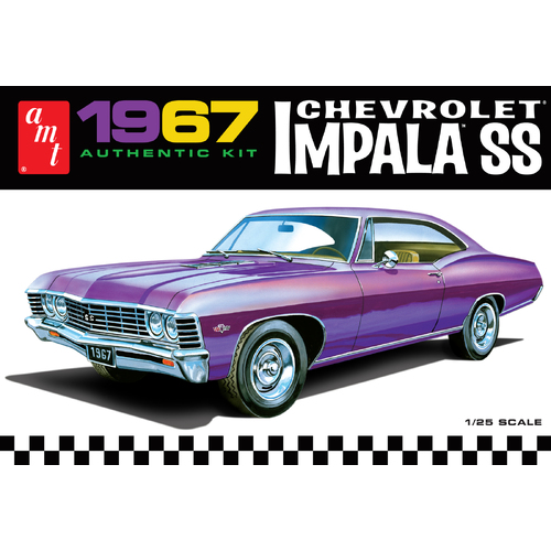 AMT 1/25 1967 Chevy Impala SS Plastic Model Kit