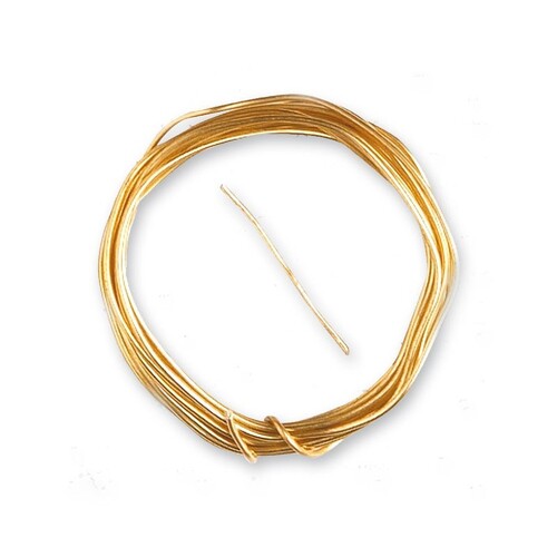 Artesania Brass Rigging Wire 1.0mm x 3.0M Wooden Ship Accessory [8627]