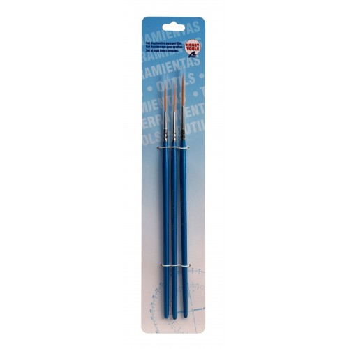 Artesania Outliner Brush Set 000, 00 & 0 (3) Paint Brush [17069]