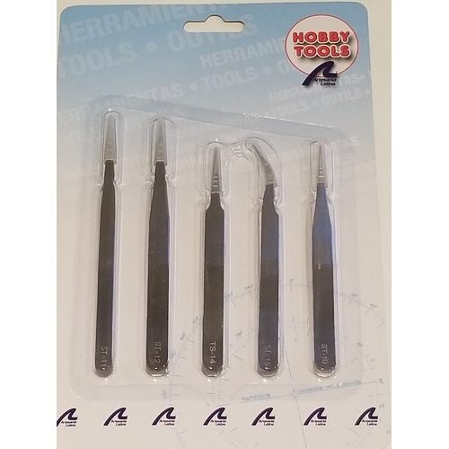 Artesania Tweezer Set Fine Stainless (5) Modelling Tool [27068]