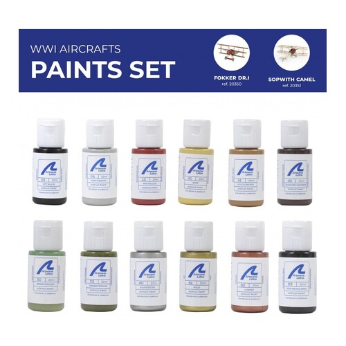 Artesania Paint Set for Airplanes #20350 & #20351