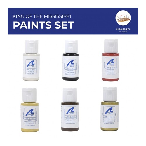 Artesania Paint Set for Ship Model: ART-20515 Mississippi 6x20mL [277PACK6]