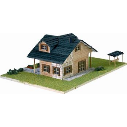 Artesania 1/72 Chalet With Swing Wooden Model [30604]