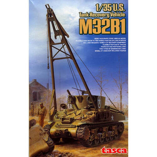 Asuka 1/35 U.S. Army M32B1 Tank Recovery Vehicle Plastic Model Kit