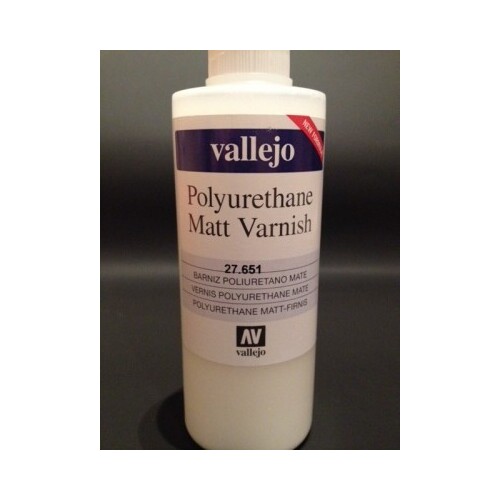 Vallejo Polyurethane Matt Varnish 200 ml [27651]