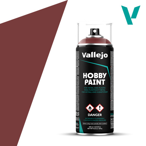 Vallejo Aerosol Gory Red 400ml Hobby Spray Paint [28029]