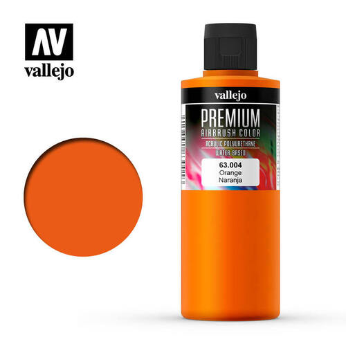 Vallejo Premium Color Orange 200 ml. [63004]