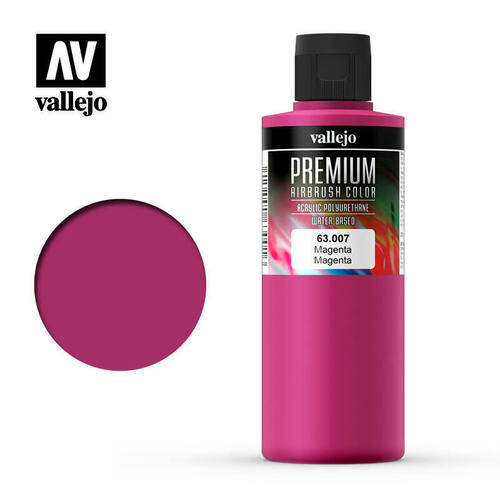 Vallejo Premium Color Magenta 200 ml. [63007]