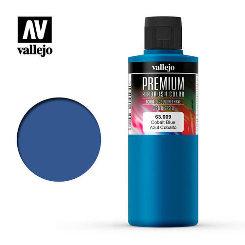 Vallejo Premium Color Cobalt Blue 200 ml. [63009]