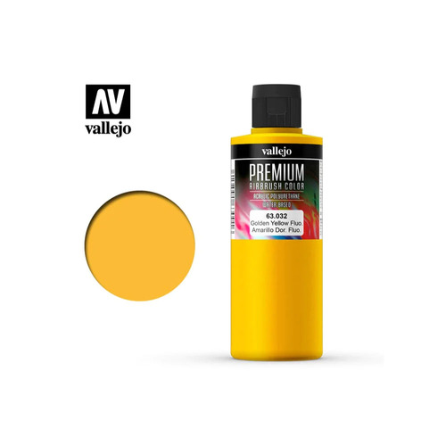 Vallejo Premium Color Gondel Yellow Fluo 200 ml. [63032]