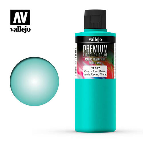 Vallejo Premium Color Candy Racing Green 200 ml. [63077]