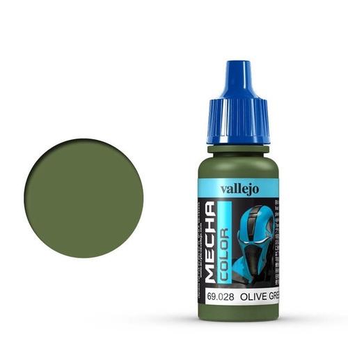 Vallejo Mecha Colour Olive Green 17ml Acrylic Airbrush Paint [69028]