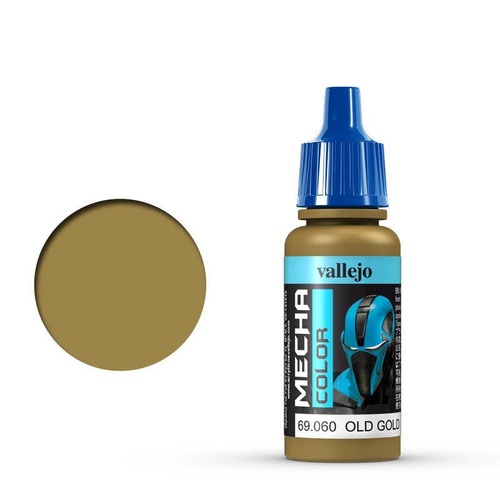 Vallejo Mecha Colour Old Gold 17ml Acrylic Airbrush Paint [69060]