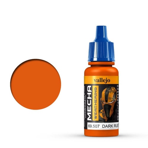 Vallejo Mecha Colour Dark Rust Wash 17ml Acrylic Paint [69507]