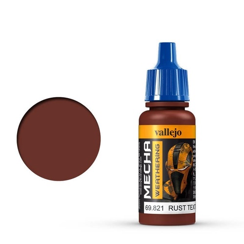 Vallejo Mecha Colour Rust Texture (Matt) 17ml Acrylic Paint [69821]