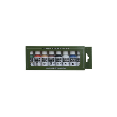 Vallejo Model Colour 8 Wargames Basics 8 Colour Acrylic Paint Set [70103]