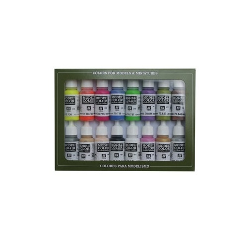 Vallejo Model Colour Wargame Special 16 Colour Acrylic Paint Set [70112]