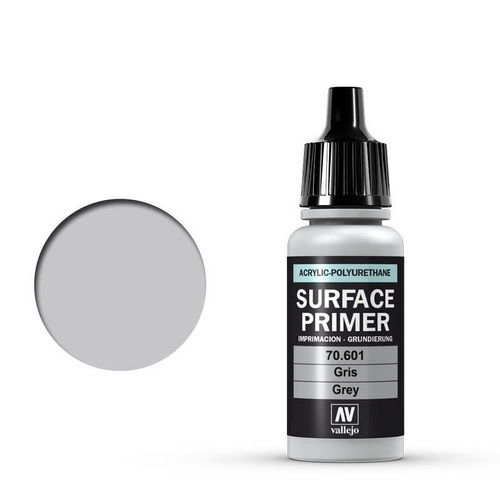 Vallejo Surface Primer: Grey - 18ml