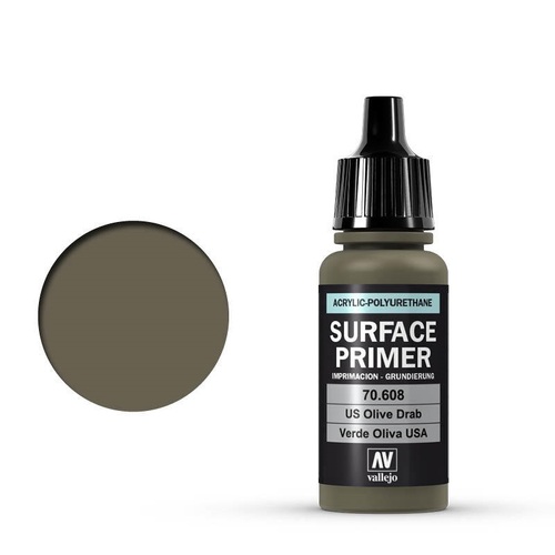 Vallejo Surface Primer US Olive Drab 17 ml [70608]