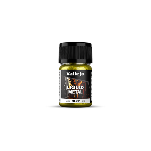 Vallejo Liquid Gold Gold - 35 ml Alcohol-based Metallic Paint