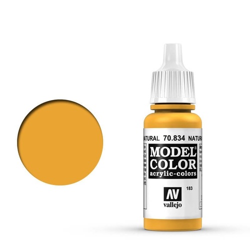 Vallejo Model Colour #183 Transparent Natural Woodgrain 17 ml Acrylic Paint [70834]