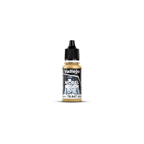 Vallejo Model Colour #136 - Dark Sand - 18 ml Matt Acrylic Paint