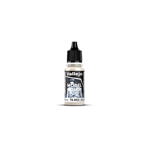 Vallejo Model Colour #166 - Silver Grey - 18 ml Matt Acrylic Paint