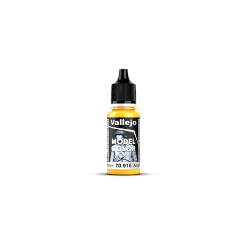 Vallejo Model Colour #026 - Deep Yellow - 18 ml Matt Acrylic Paint