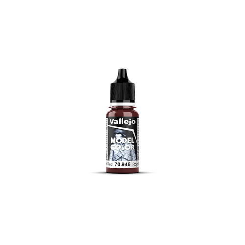 Vallejo Model Colour #040 - Dark Red - 18 ml Matt Acrylic Paint