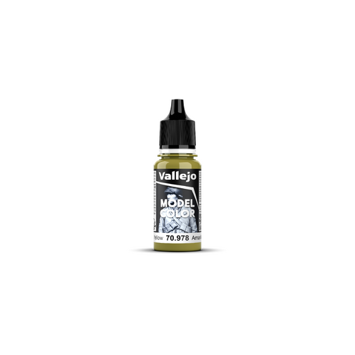 Vallejo Model Colour #120 - Dark Yellow - 18 ml Matt Acrylic Paint