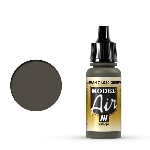 Vallejo Model Air German Green 17 ml Acrylic Airbrush Paint [71020]