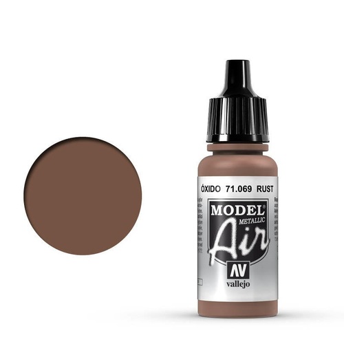 Vallejo Model Air Rust 17 ml Acrylic Airbrush Paint [71069]