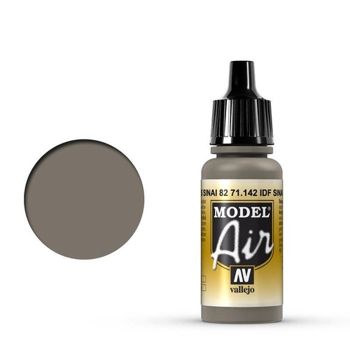 Vallejo Model Air IDF Sinai Grey 82 17 ml Acrylic Airbrush Paint [71142]