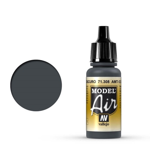 Vallejo Model Air AMT-12 Dark Grey 17 ml Acrylic Airbrush Paint [71308]