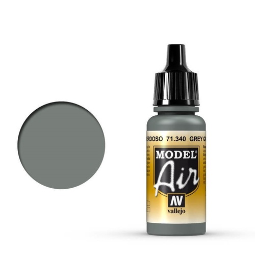 Vallejo Model Air Grey Green 17ml Acrylic Airbrush Paint [71340]