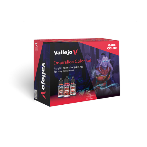 Vallejo Game Colour Inspiration Colour Set (48 Colours) Acrylic Paint Set